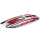 Proboat - Blackjack 42 Zoll Brushless 8S Catamaran weiß/rot RTR