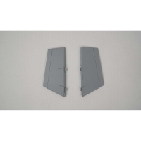 Horizon Hobby - Ventral Fin Set: F-16 Falcon-Gray 80mm EDF (EFL87882)
