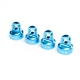 Horizon Hobby - Shock Cap Set, Aluminum, King Blue: SBR...