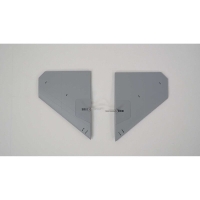 Horizon Hobby - Stabilator Set: F-16 Falcon-Gray 80mm EDF (EFL87879)
