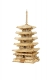 Lasercut - wooden kit pagoda