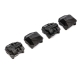 Horizon Hobby - AR45P AR45 Differential Covers, Black:...
