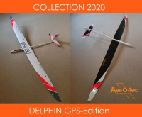 Aer-O-Tec - Delphin C64- white/blue - 3900mm