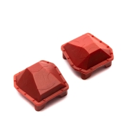 Horizon Hobby - SCX6: AR90 Diff Cover Axle Housing Red (2) (AXI252002)
