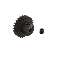 Horizon Hobby - 24T 0.8Mod 1/8" Bore CNC Steel Pinion Gear (ARA311086)