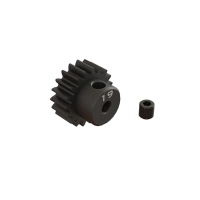 Horizon Hobby - 19T 0.8Mod 1/8" Bore CNC Steel Pinion Gear (ARA311081)