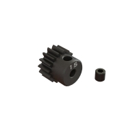 Horizon Hobby - 15T 0.8Mod 1/8" Bore CNC Steel Pinion Gear (ARA311077)