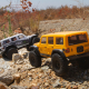 Axial - SCX24 2019 Jeep Wrangler JLU CRC 4WD yellow RTR - 1:24