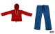 Para-RC Pilot Noah 1:3 Hoody rot, Jeans, Scale-Arme, lackierter Kopf (67108059)