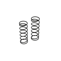 Horizon Hobby - Shock Springs: 85mm 1.21N/mm (6.91lbf/in) (2) (ARA330780)