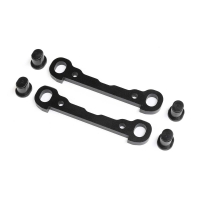 Horizon Hobby - Front Hinge Pin Braces, Black: DBXL 2.0 (LOS254071)