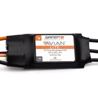 Horizon Hobby - Avian Lite 70-Amp Brushless Smart ESC, 3S-6S IC3 (SPMXAE70B)