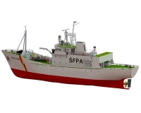 Krick - FPV Westra Fischerei Patrouillenboot  1:50 Holzbausatz (24553)