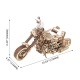 Lasercut - Holzbausatz Cruiser Motorrad