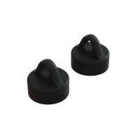 Horizon Hobby - Aluminum Shock Cap (Black) (2) (ARA330768)