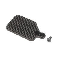 Horizon Hobby - Carbon Receiver Mounting Plate: 22X-4 (TLR331060)