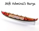 Krick - Admirals Barkasse 36 ft. / 172 mm Bausatz (62149)