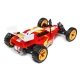 Losi - Mini JRX2 2WD Buggy Brushed RTR red - 1:16