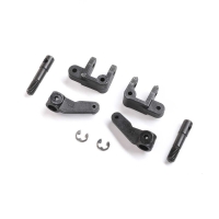 Horizon Hobby - Spindle, Caster Block, Front Axle Set: Mini JRX2 (LOS214021)