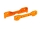 Traxxas - Tie-Bars hinten 6061-T6 Alu orange eloxiert (TRX9528T)