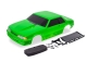 Traxxas - Karo Ford Mustang Fox Body grün lackiert...