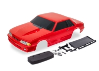 Traxxas - Karo Ford Mustang Fox Body rot lackiert komplett (TRX9421R)