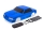Traxxas - Karo Ford Mustang Fox Body blau lackiert komplett (TRX9421X)