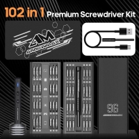 Arrowmax - AM-199811-B SES Mini Electric Screwdriver (96+4) Black (AM199811B)