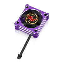 Hobbywing - Lüfter für Xerun XD10 Purple 3010BH 6V 20000RPM (HW30860106)