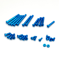 Kopropo - Aluminium Schraubenset Blau für EX-RR/EX-2/LDT/NEXT (KO10674)