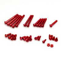 Kopropo - Aluminium Schraubenset Rot für EX-RR/EX-2/LDT/NEXT (KO10675)