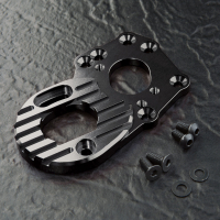 MST-Racing - RMX 2.0 alum. spur gearbox motor heat sink mount (red) (MST210643BK)