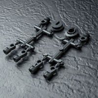 MST-Racing - Adjustable damper ball connector & end adjuster (2) (MST230140)