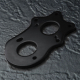 MST-Racing - RMX Alum. spur gearbox motor mount (black)...