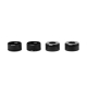 PR Racing - Lower Shock Seal Cap Black 0.5mm 4pcs...