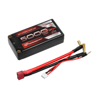 Robitronic - LiPo Shorty 5000mAh 2S 100C 5mm Buchse (R05266)