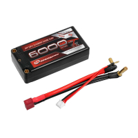 Robitronic - LiPo HV Shorty 6000mAh 2S 100C 5mm Buchse (R05267)