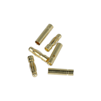 Robitronic - 3.0mm Stecker und Buchse (3 Paare) (RA60147)