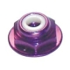 Robitronic - 8-32 Mutter mit Flansch Purple (4) (TM111098P)