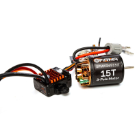 Horizon Hobby - FIRMA 70A BR Smart ESC/15T  Brushed Motor Combo (SPMXSEMC10)
