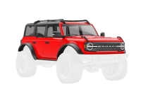 Traxxas - Body, Ford Bronco, complete, red (includes grille, side mirr (TRX9711-RED)