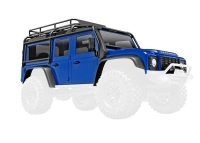 Traxxas - Body, Land Rover Defender, complete, blue (includes grille, (TRX9712-BLUE)