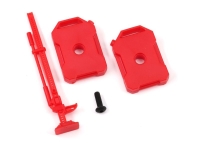 Traxxas - Fuel canisters (left & right)/ jack (red) (fits #9712 body) (TRX9721)