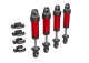 Traxxas - Shocks, GTM, 6061-T6 aluminum (red-anodized)...