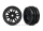 Traxxas - Wheels, 1.0 (black) (2) (TRX9768)