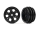 Traxxas - Wheels, 1.0 (black) (2) (TRX9770)