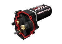 Traxxas - Transmission, complete (high range (trail) gearing) (16.6:1 (TRX9791)