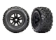 Traxxas - Reifen auf Felge montiert 3.8 Felge schwarz...