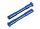 Traxxas - Bellcrank-Steher Lenkung Alu blau eloxiert (TRX9525)