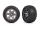 Traxxas - Alias Reifen auf Felge 2.8 RXT Schwarz-Chrom-Felge 2WD Elo h (TRX3772R)